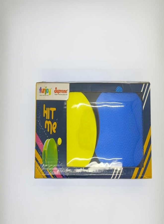 Funjoy Hit Me Foam Table Tennis Paddle & Ball Set - Safe EVA Foam Indoor/Outdoor Play for Kids & Toddlers | Lightweight, Easy-Grip & Interactive Toy (Ages 1-4) - Image 2